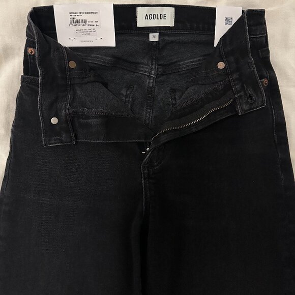 NWT AGOLDE Harper Jean in Hush - Size 24 - Picture 4 of 9